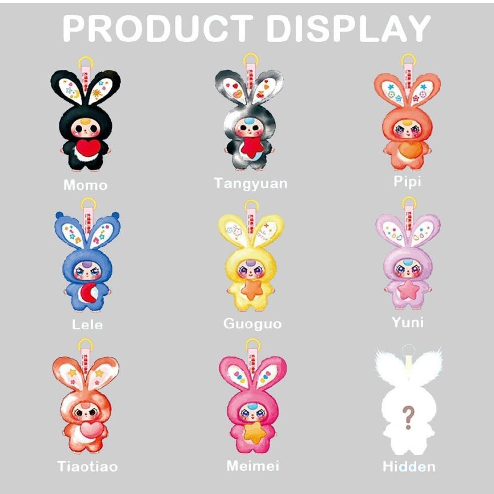 BabyThree Lily Rabbit Town V3 Plush Blind Box New Unopened - Picture 2 of 9